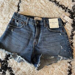 Abercrombie & Fitch Mom Short Mid Rise Size 29